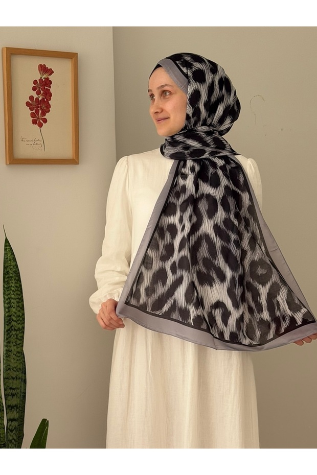 LEOPAR DESEN ŞAL