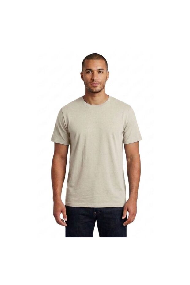 O Yaka basic Bărbați tricou 100-03 STONE - 1