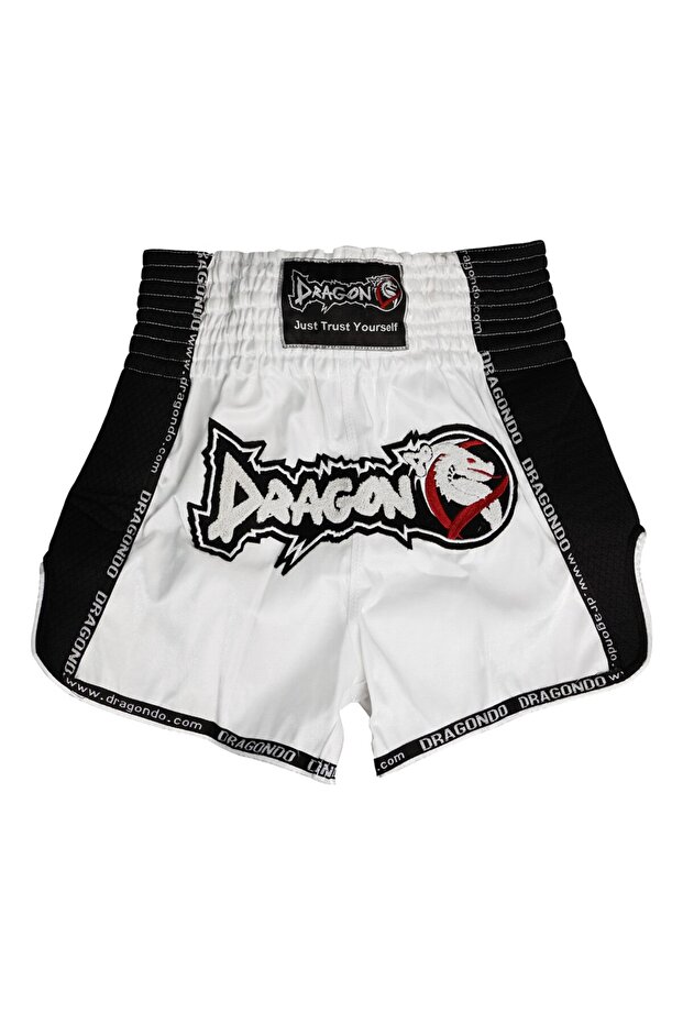 Mt3023 Muaythai Shorts White
