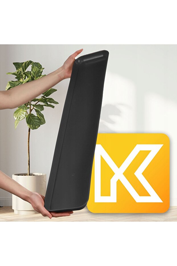 Flowerpot Stand 80cm Rectangular Plastic Tray Anthracite - 7