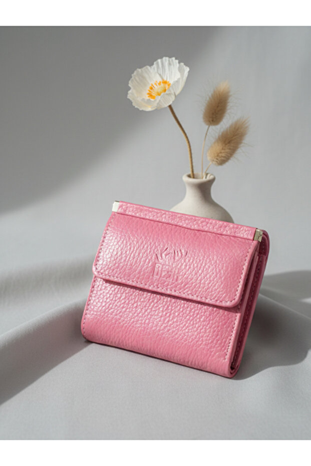Genuine Leather Juno Model Magic Women's Wallet, Size That Fits in Every Bag, Mother's Day Gift