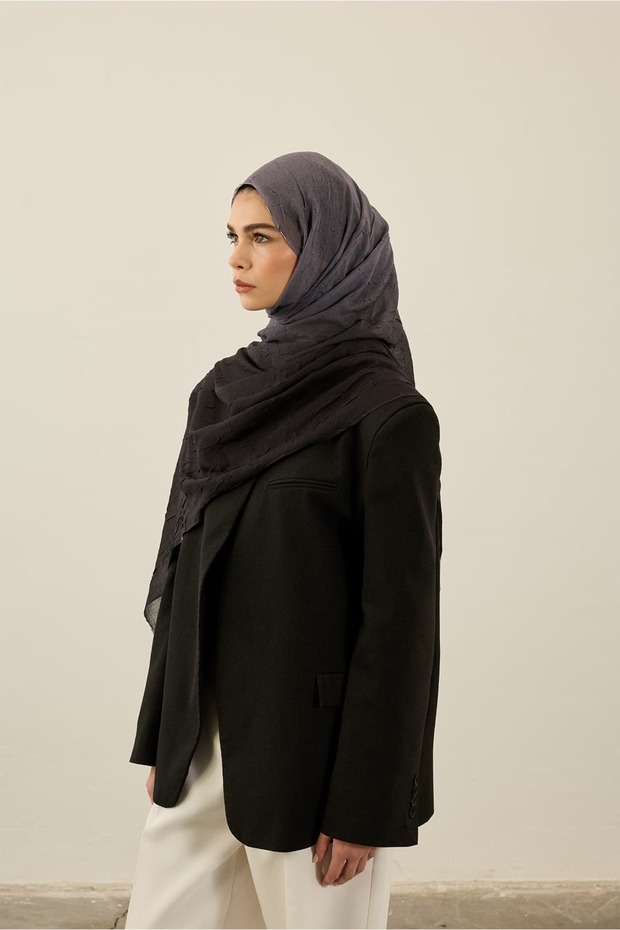 Gradient Pattern Aya Kraş Shawl - 3