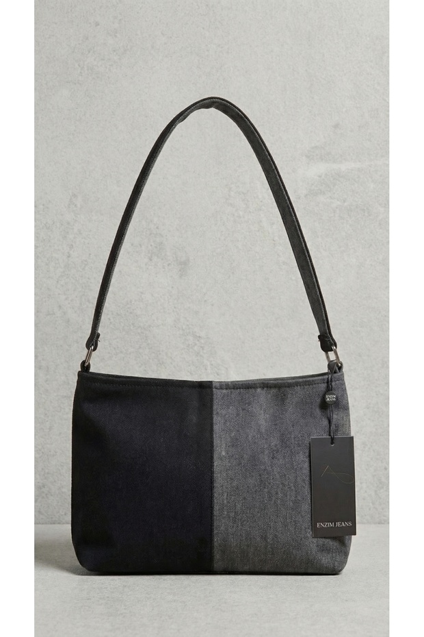 Women's Denim Shoulder Bag Denim Fabric Strap Bag