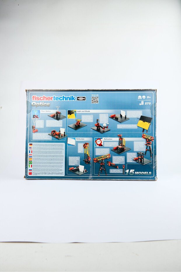 مجموعة بناء بصريات احترافية مكونة من 270 قطعة - 2