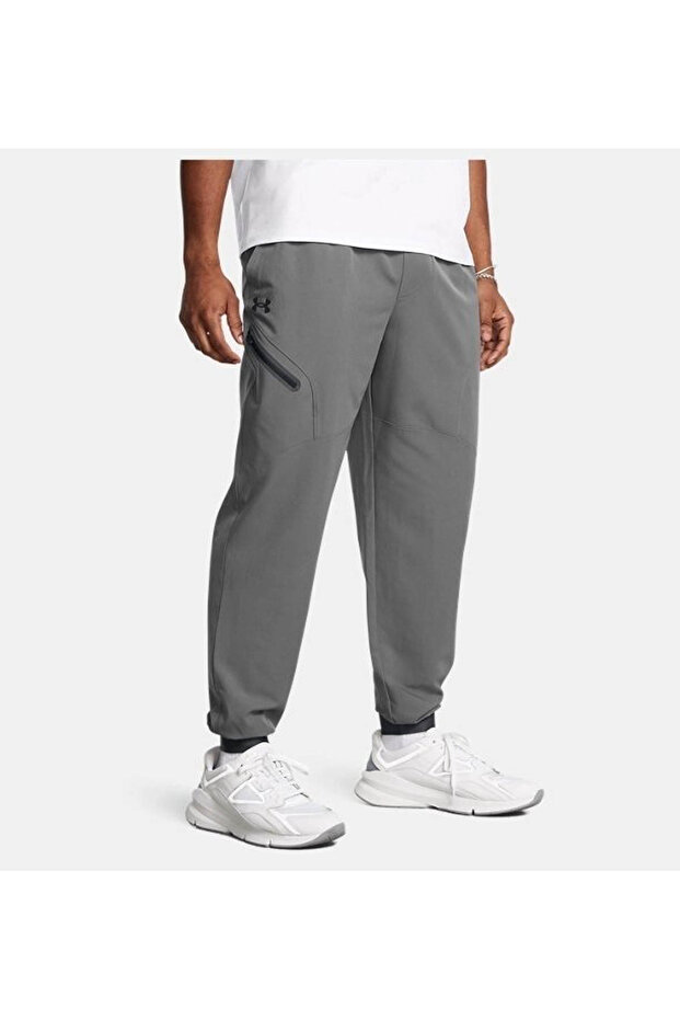 Ua Unstoppable Woven Jogger Gray Men's Sweatpants 1388823-025