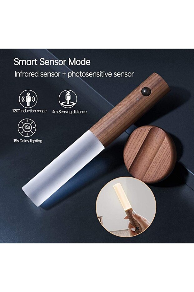 مصباح ليلي بمستشعر حركة، مصباح LED ذكي - 3