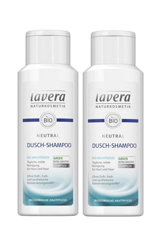 Neutral Shower Shampoo 200 ml – for Sensitive and Allergy-Prone Skin X 2 Pieces