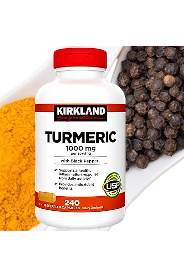 Turmeric 1000 mg, 320 Vegetarian Capsules