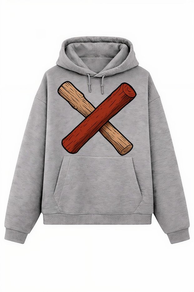 Wood X – Design Sweatshirt / Hoodie (Optional)