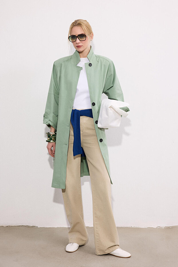 OVERSIZE TRENÇKOT - 1