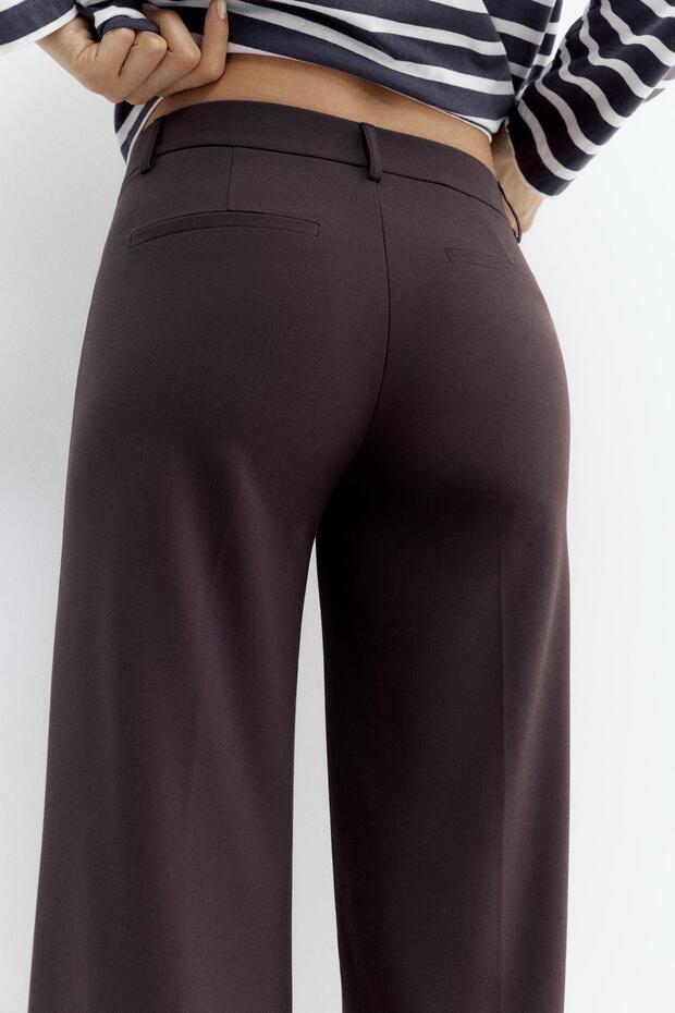 Arka cepli pantolon - 4