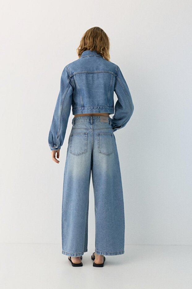 Beli ayarlanabilir balon jean - 3