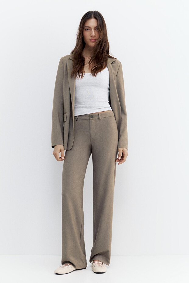 Arka cepli pantolon - 1