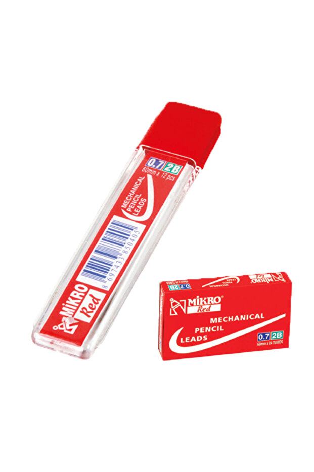 Min 2B 60 mm 0.7 mm Red M-610