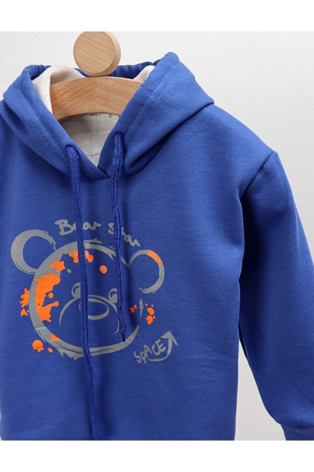 Суитшърт Bear Star, син - 3