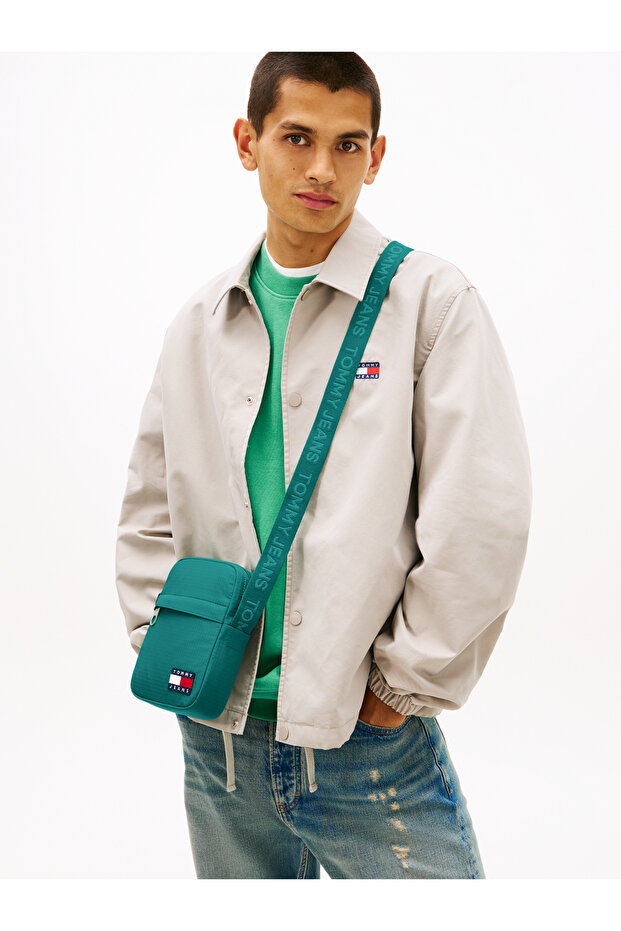 Tjm Men's Ess Daily Ripstop Reporter Green Bag