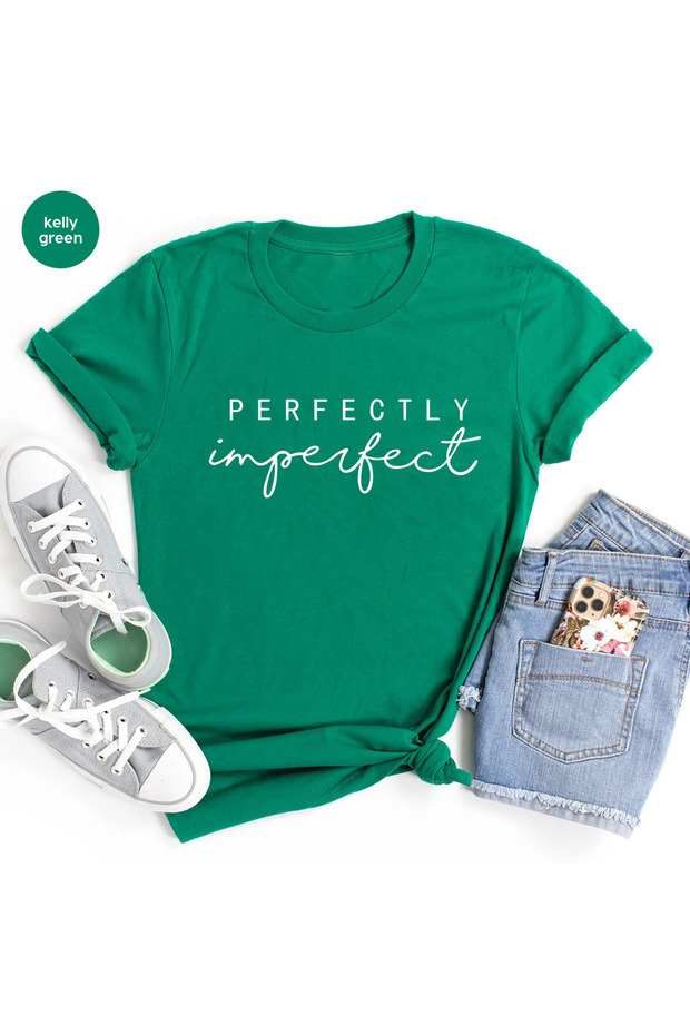Perfect Printed Crewneck Pa Cotton Short Sleeve Regular Fit Women's T-Shirt