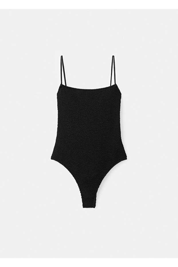 Dokulu askılı mayo - 3