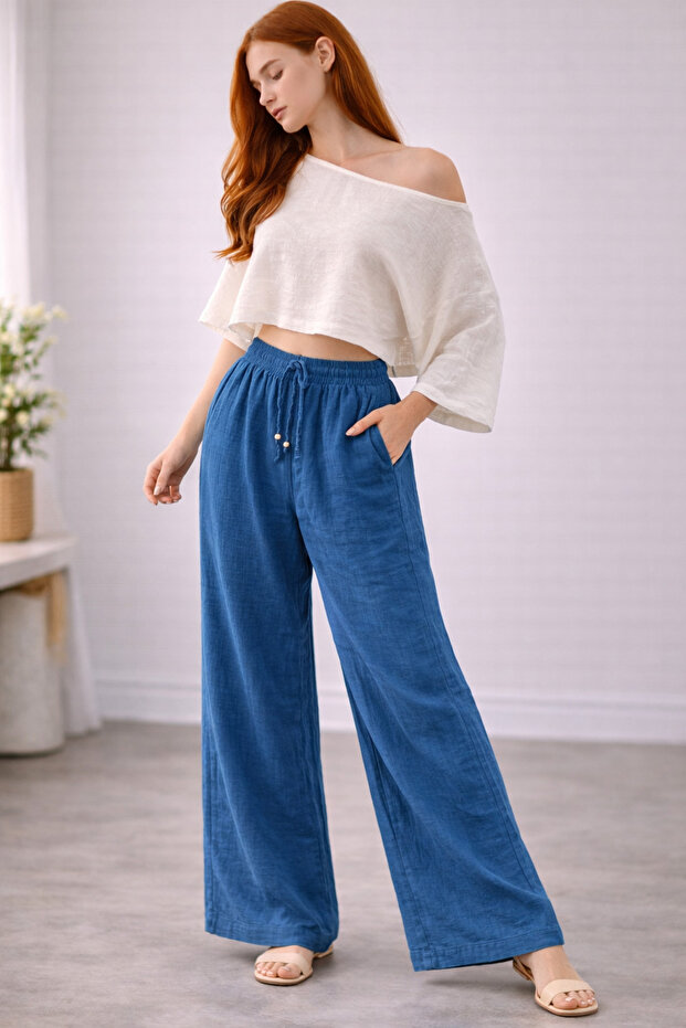 Wide Leg Trousers