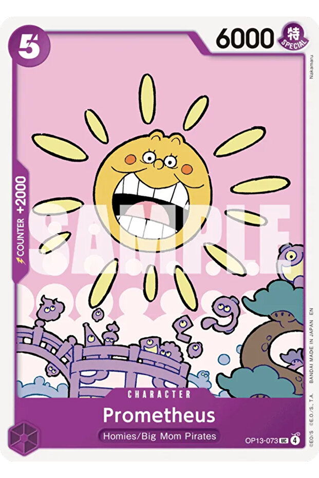 One Piece Prometheus Op13-073 Licensed Game Card (En)