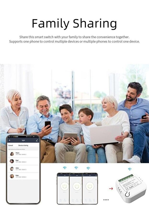 وحدة مفتاح ذكي (مفرد) واي فاي - 2