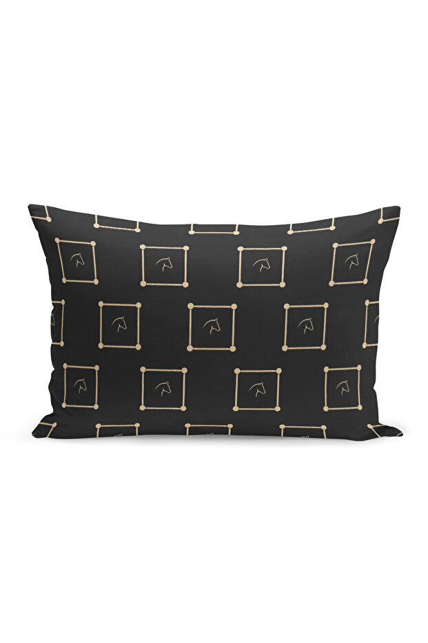 Classic Horse Series Double Sided Digital Printed Throw Pillow Cover (Horse)