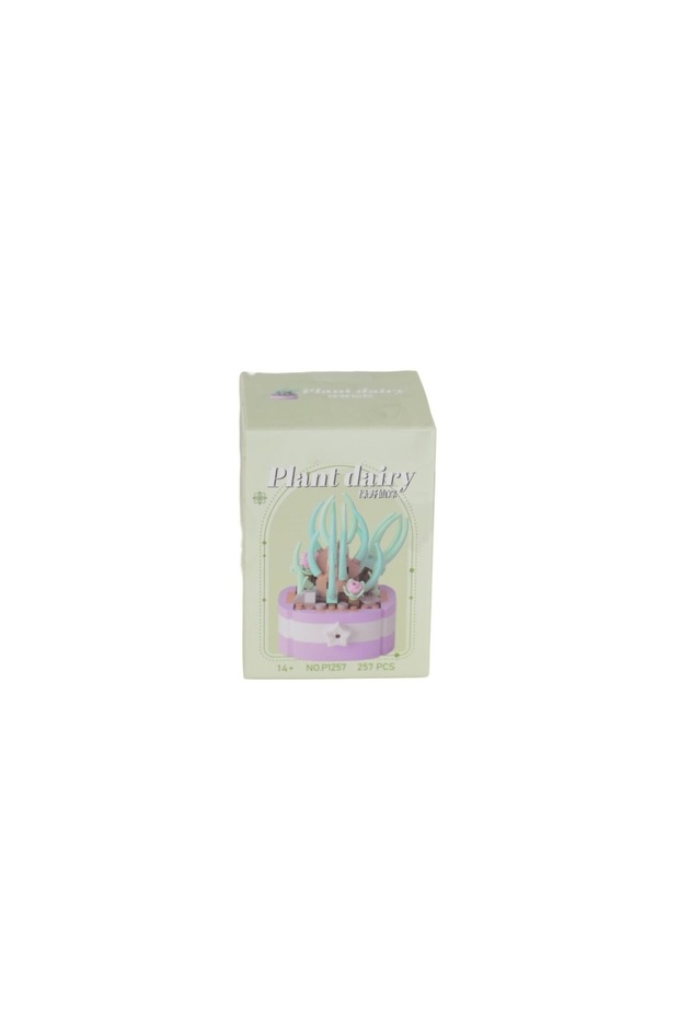 P1257 Simulation Flower Series 257 Pieces Block Toy