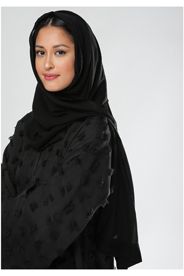 عباية أنيقة منقوش - 4