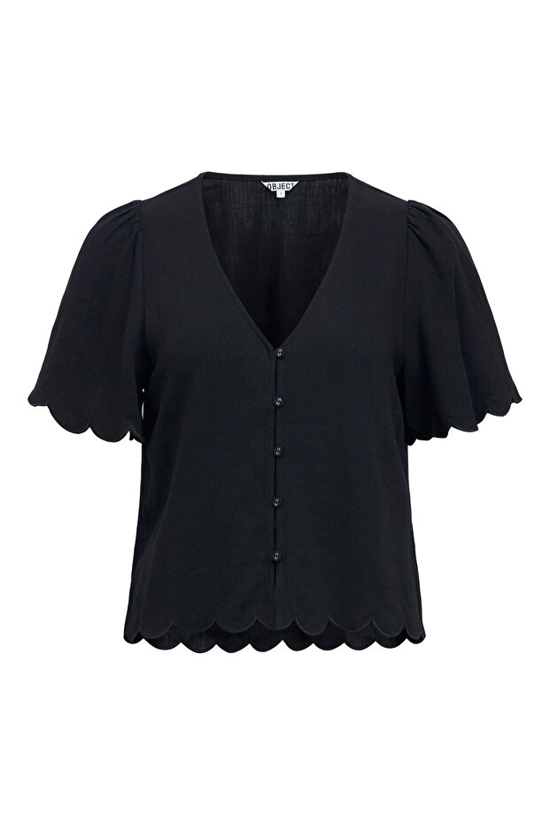 Bluse V-Ausschnitt - 2