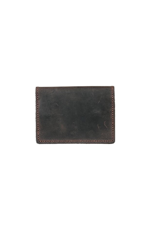 Crazy Leather Passport Holder – Genuine Oiled Leather Leather , Rustic Look, Handmade – Daily and Travel Use