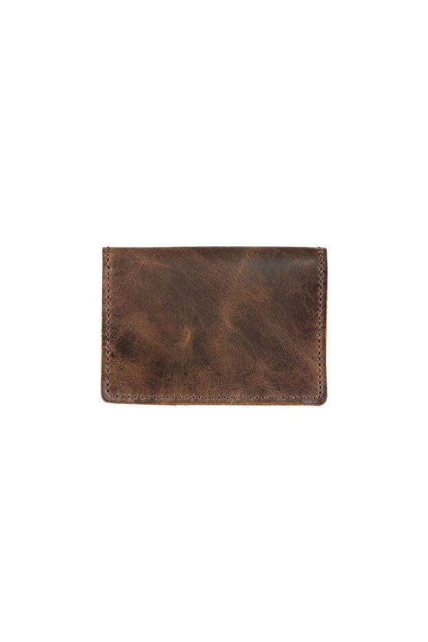 Crazy Leather Passport Holder – Genuine Oiled Leather Leather , Rustic Look, Handmade – Daily and Travel Use