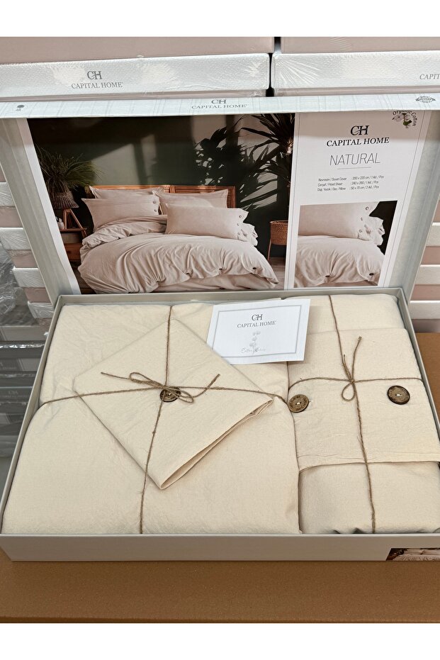 Duvet Cover Set 100%P Cotton U Double Size