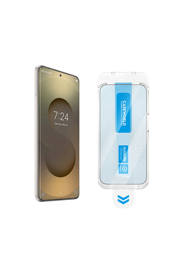 سلسلة Galaxy S26 Plus Applicator Series 2.5D Eyesafe بتقنية الضوء الأزرق وواقي شاشة بسمك 0.25 ملم