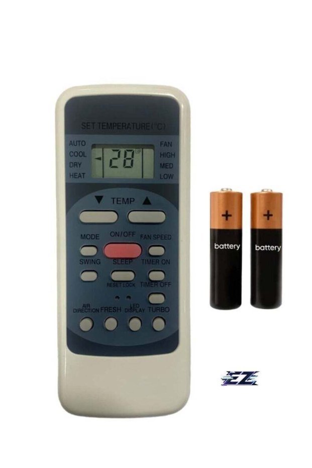 PopZa AC Remote No. 12 (No Backlight)