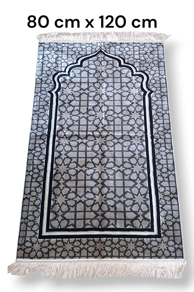 سجادة صلاة سافير كبيرة الحجم 80 سم × 120 سم