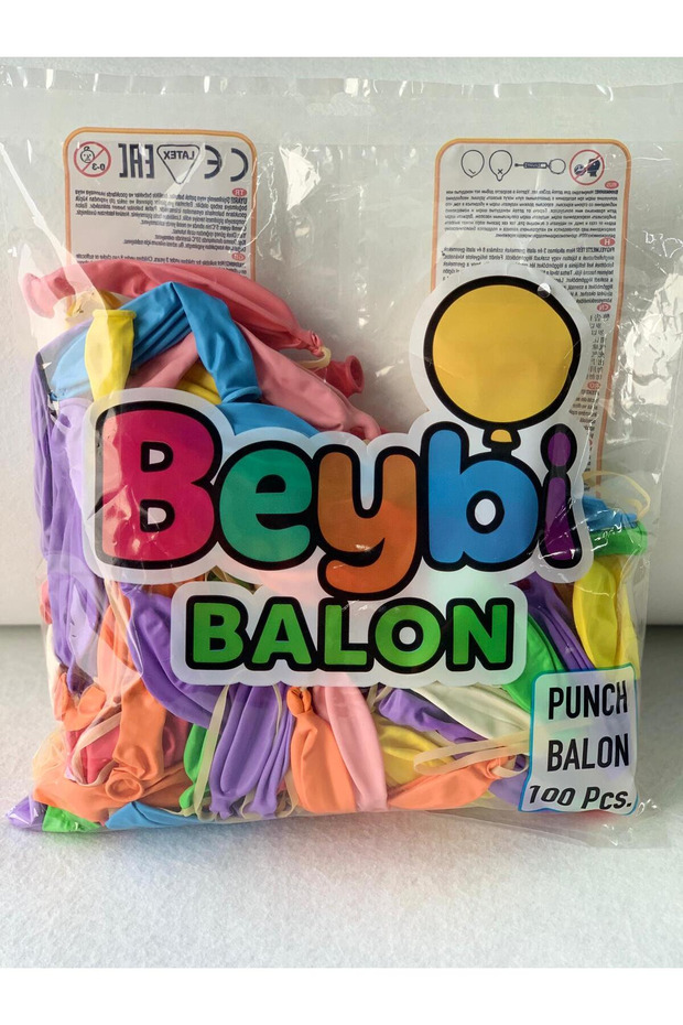 40 pieces of elastic zip balloon, large punch balloon in giant size.