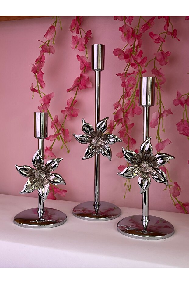 3 Lü Şamdanlık - 1