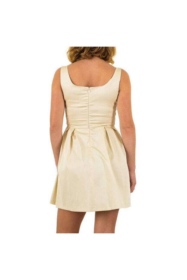 Rochie R014 culoare crem - 3