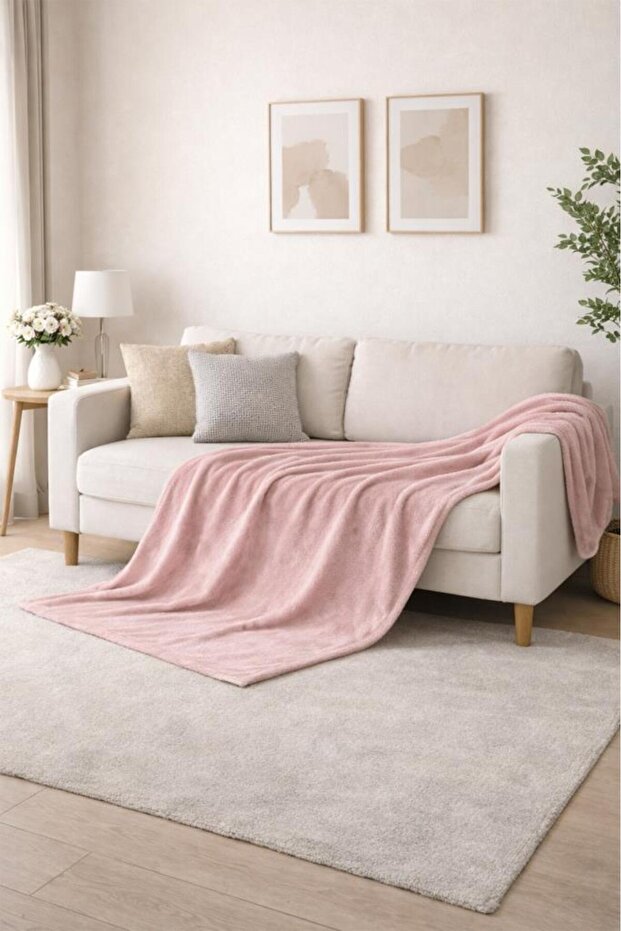 Wella Soft 130X170 cm Tv Blanket Si Powder
