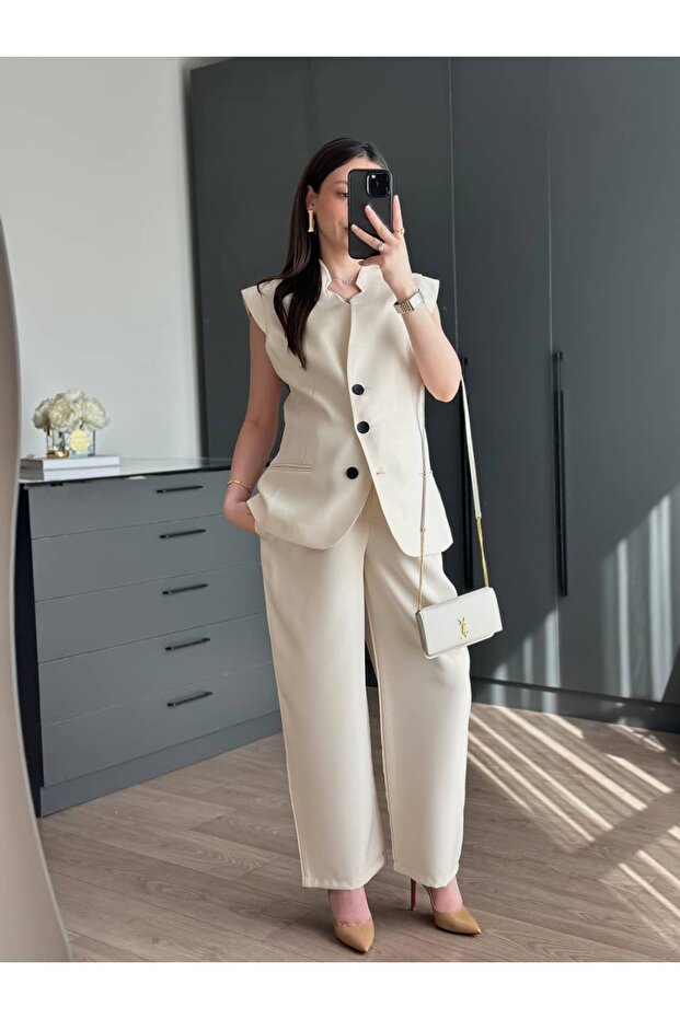 VEST PANT SET