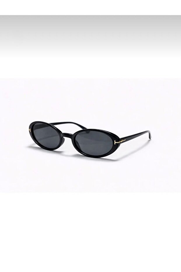 Jine Oval Black Women's Sunglasses
