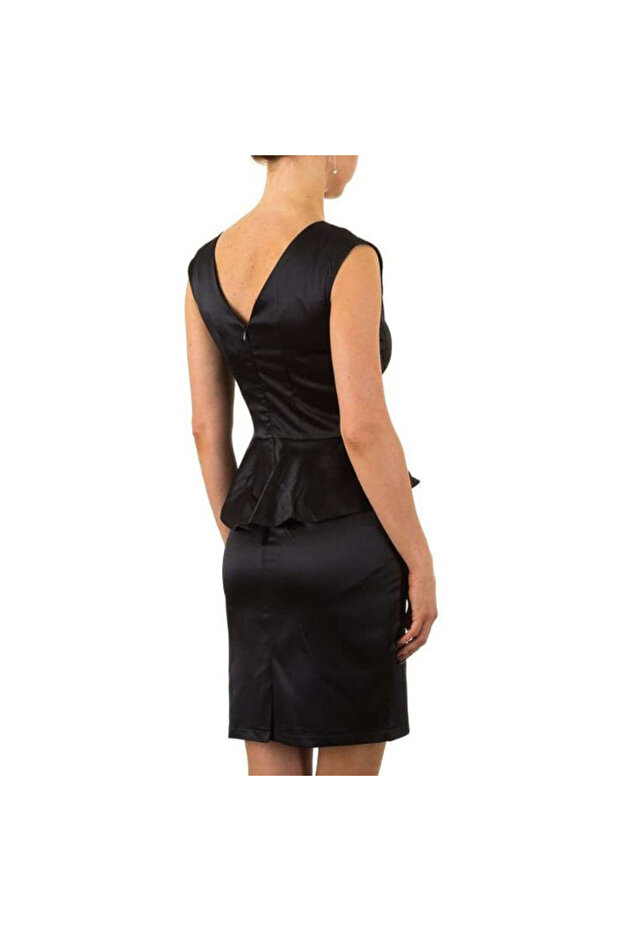 Rochie P556, neagră, - 2
