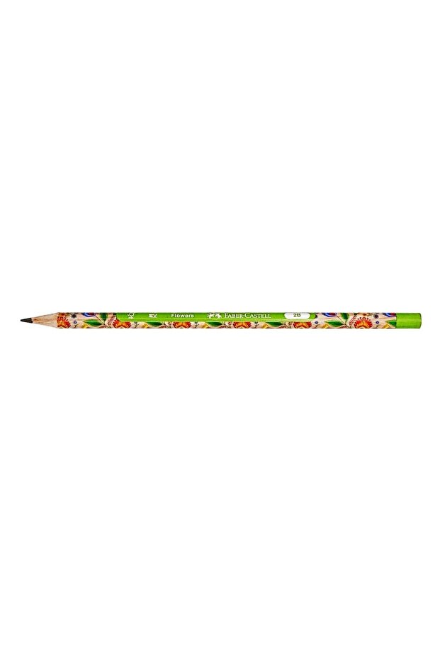 Flowers Pencil 2B-Green