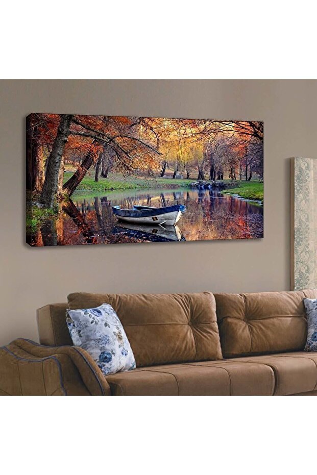 Wall Covering Autumn Kayak
