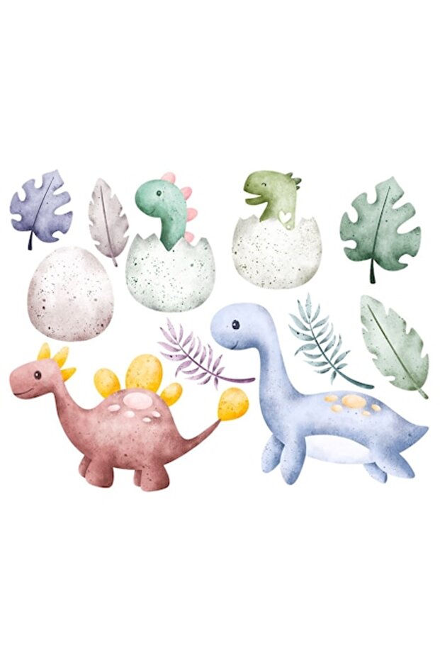 Autocolant decorativ, Dinozauri - 1