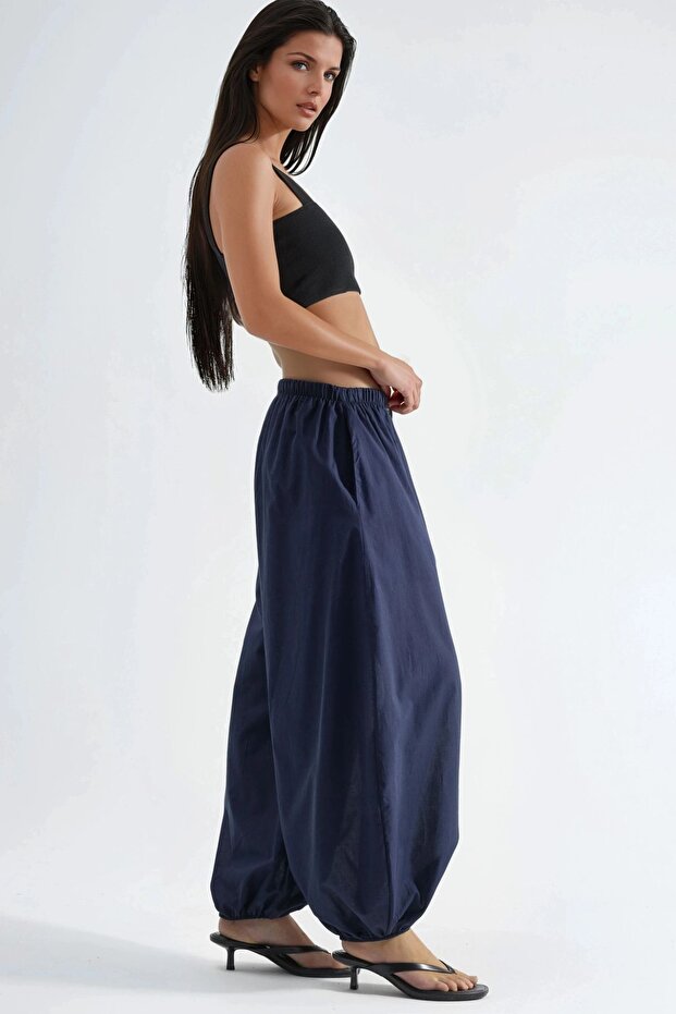 BUSEM Lastik Bel Balon Pantolon - 2