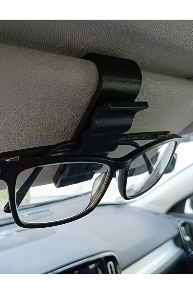 Vehicle Sun Visor Glasses Holder – Clip-On Glasses Hanger