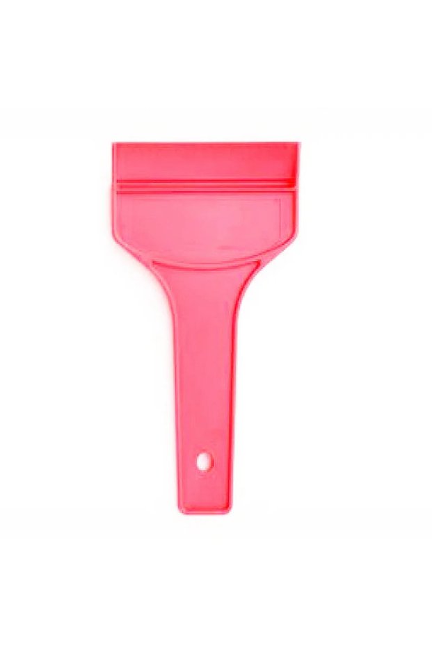 Windshield scraper, for ice, with Anatomical handle, plastic