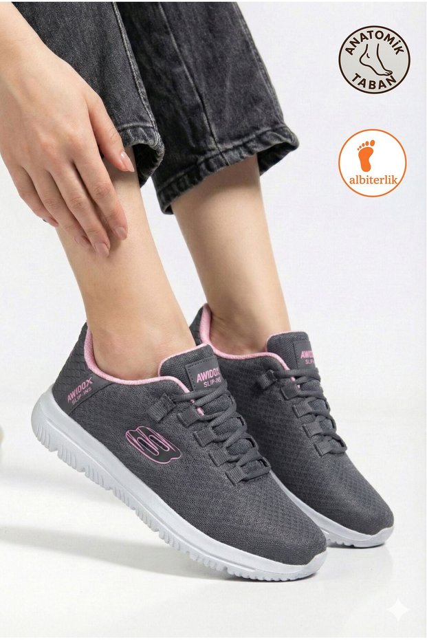 Unisex Women's Men's Comfortable Soft Mesh Anatomical Sole Sneakers Daily Running Walking Sneakers