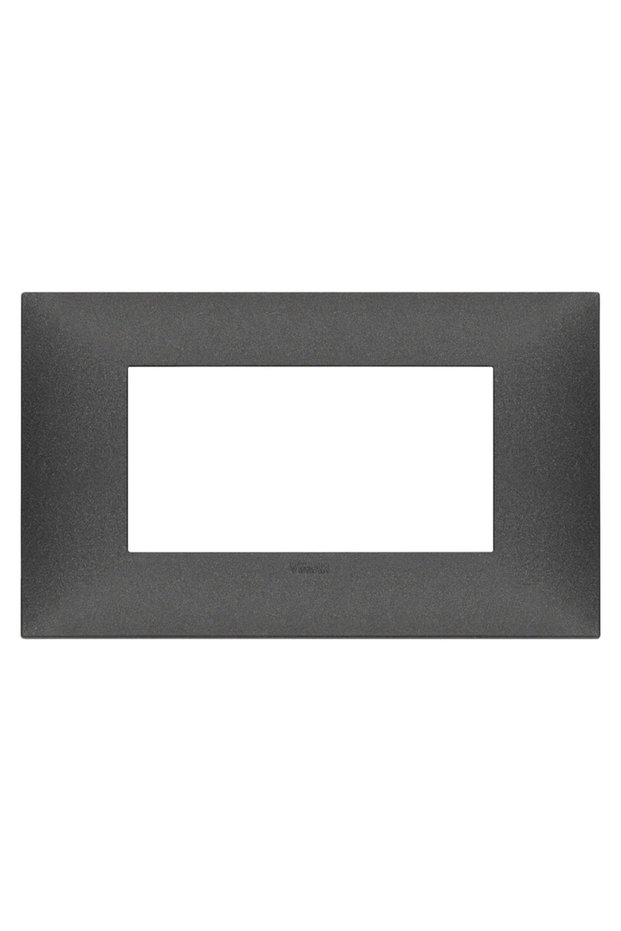 Decorative frame for 4 Neve modules, for modular equipment, matte graphite